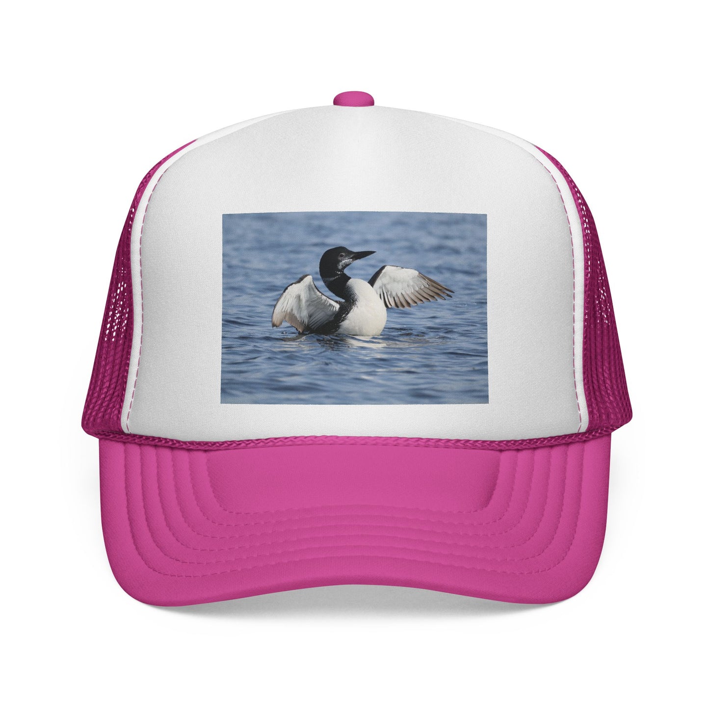 Common Loon Photo Trucker Hat