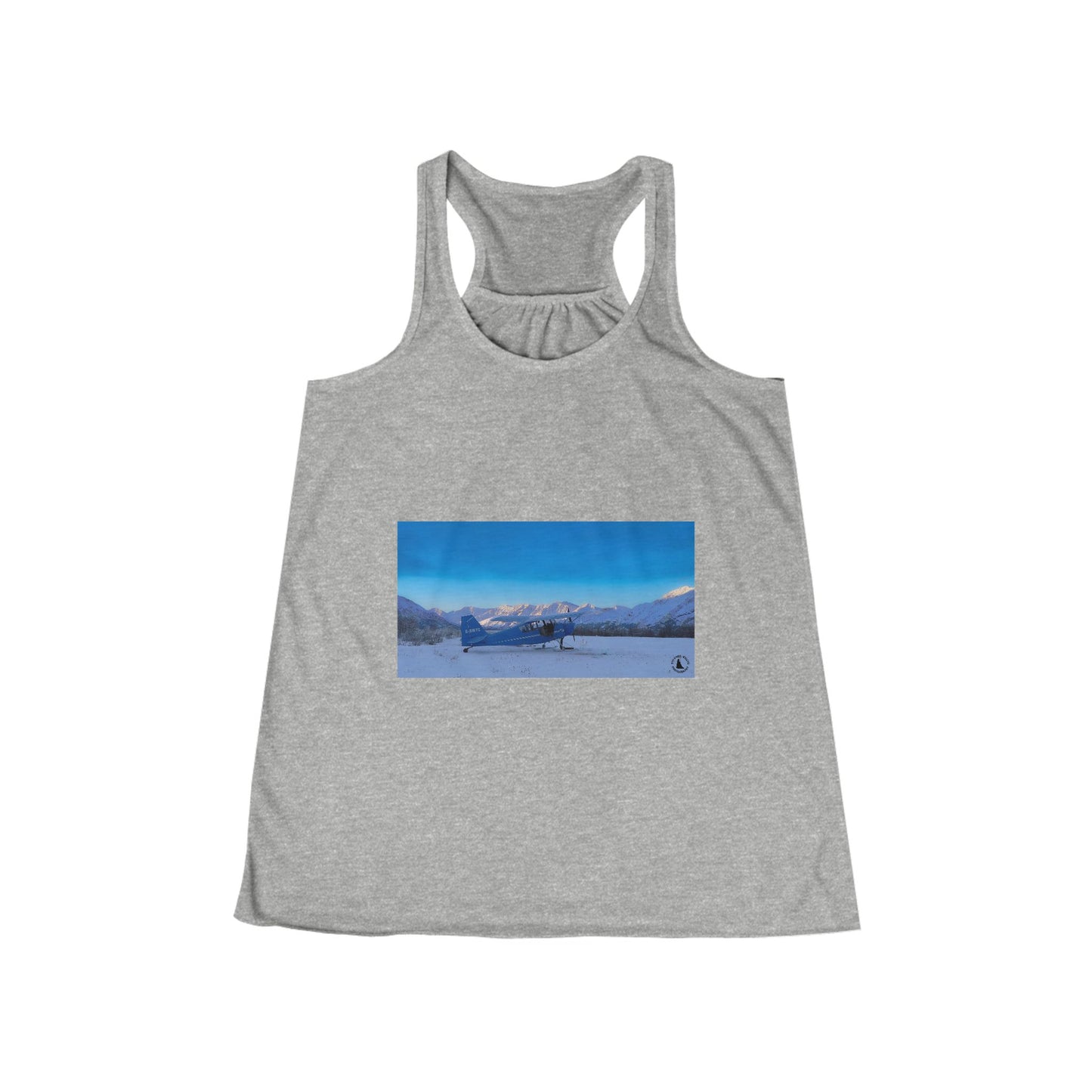 Mountain Lake Scenic Racerback Tank Top