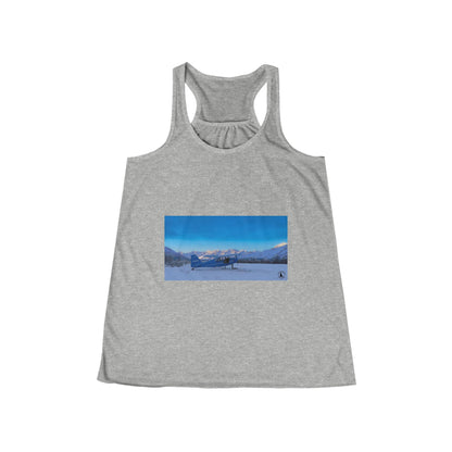 Mountain Lake Scenic Racerback Tank Top