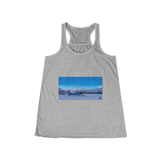 Mountain Lake Scenic Racerback Tank Top