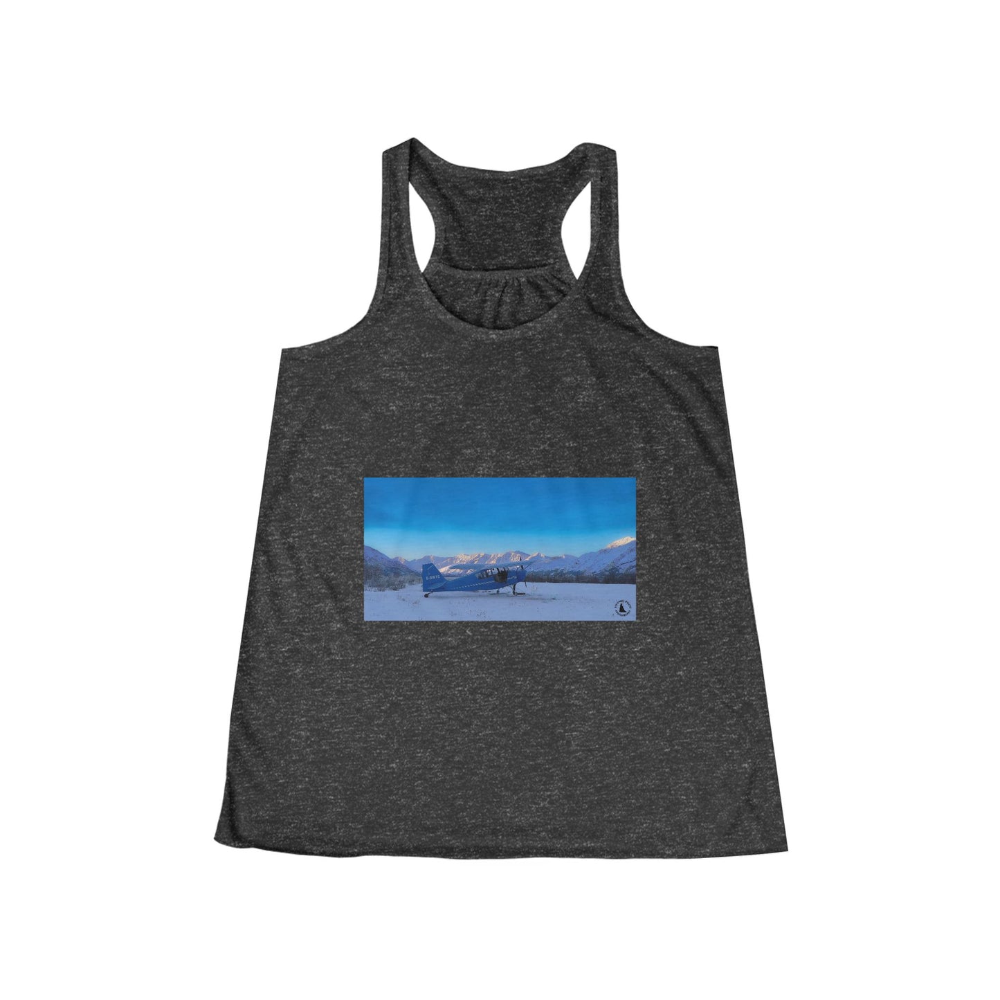 Mountain Lake Scenic Racerback Tank Top