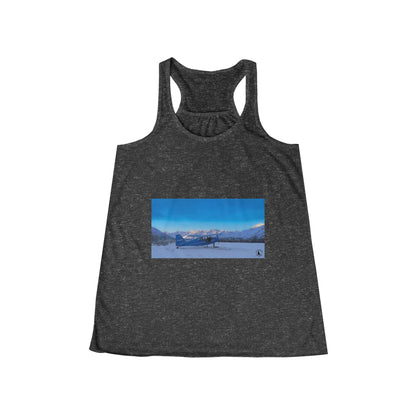Mountain Lake Scenic Racerback Tank Top