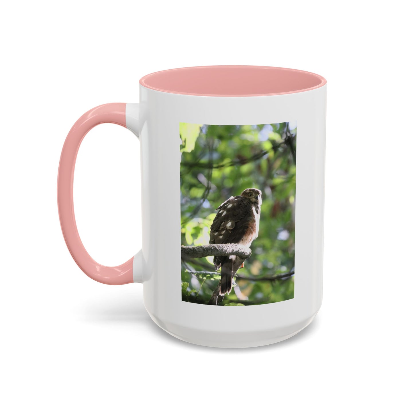 Hawk Perch Accent Coffee Mug (11/15 oz) – Nature Bird Photography