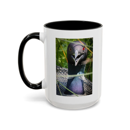 Common Loon Photo Accent Coffee Mug (11/15oz)