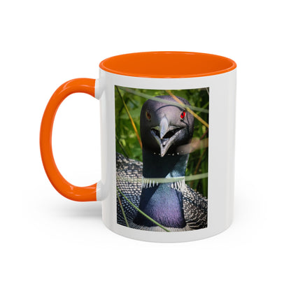 Common Loon Photo Accent Coffee Mug (11/15oz)