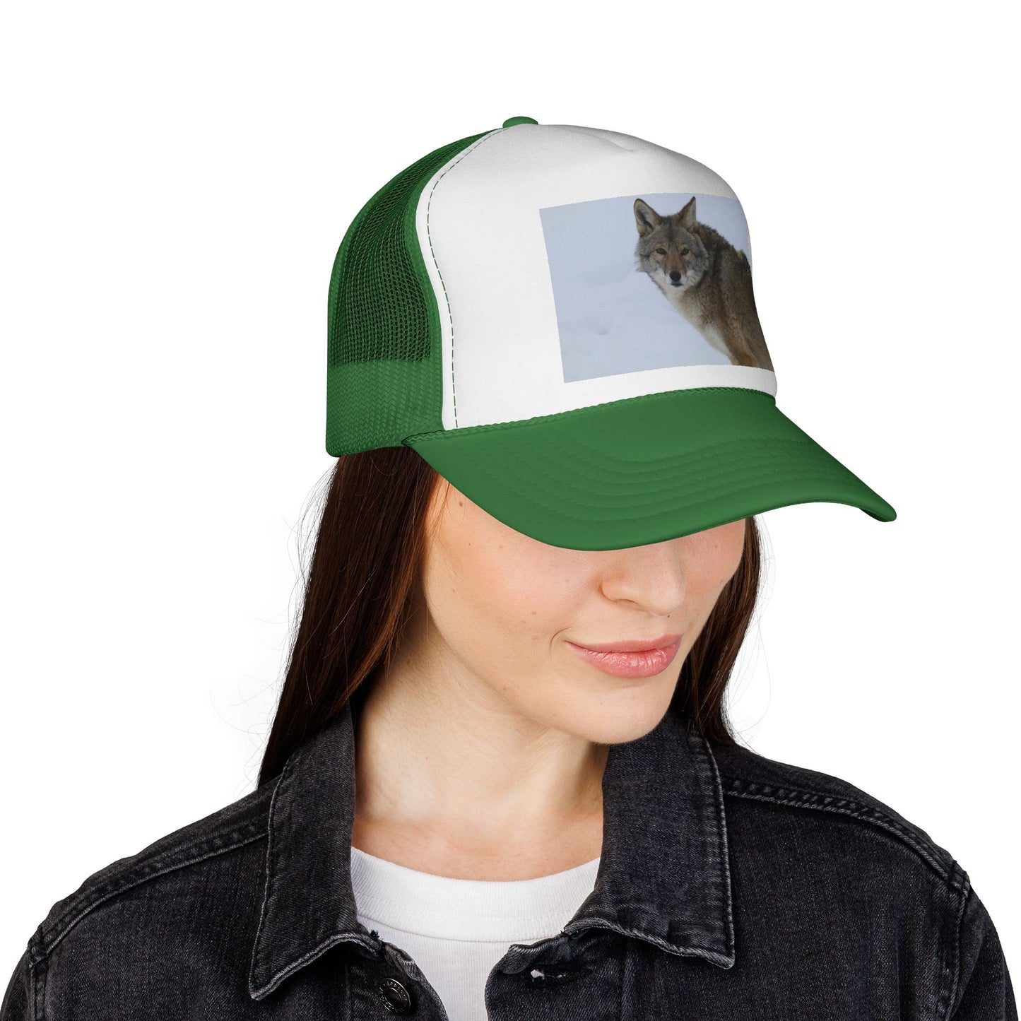 Coyote Photo Trucker Cap