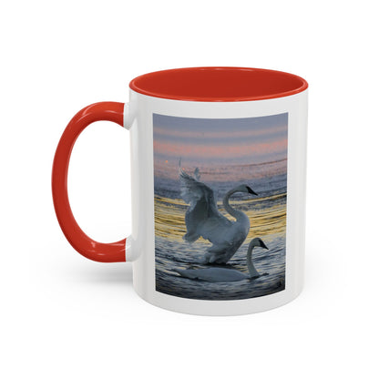 Swan Sunset Coffee Mug — Accent 11/15oz