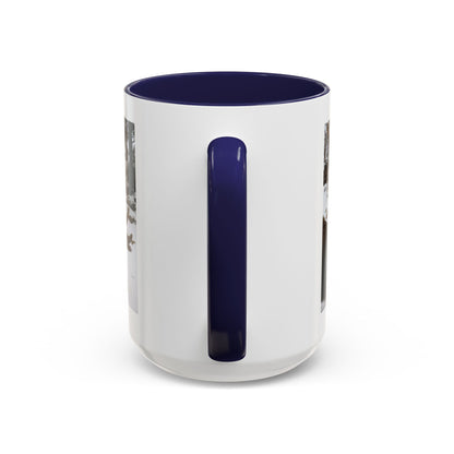 Elk in Snow Accent Coffee Mug — Nature Wildlife Photo Mug (11/15oz)
