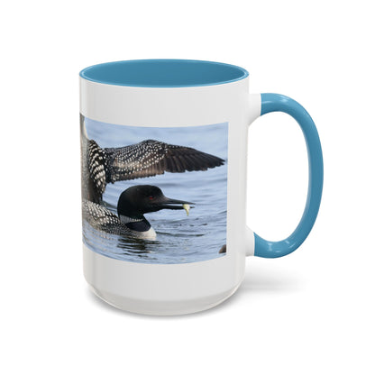 Common Loon Accent Coffee Mug – Wildlife Photography Bird Lover Gift (11/15oz)