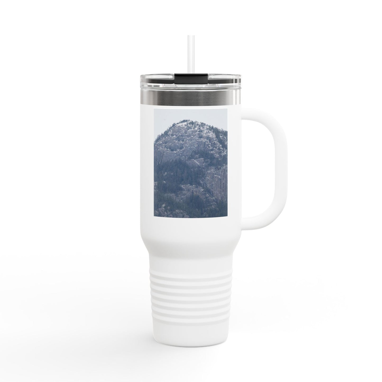 40oz Insulated Travel Mug – Mountain Photo Stainless Steel Tumbler