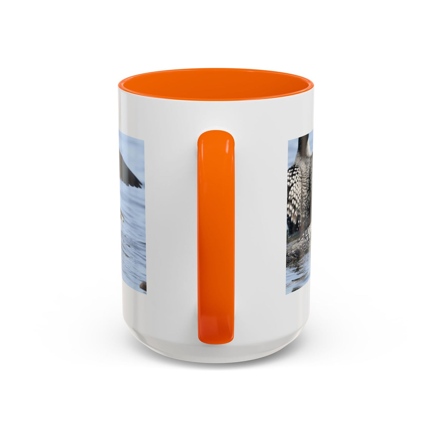 Common Loon Accent Coffee Mug – Wildlife Photography Bird Lover Gift (11/15oz)