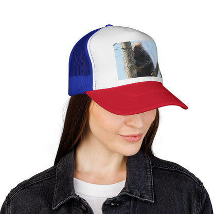 Porcupine Photo Trucker Cap - Cute Wildlife Hat for Nature Lovers