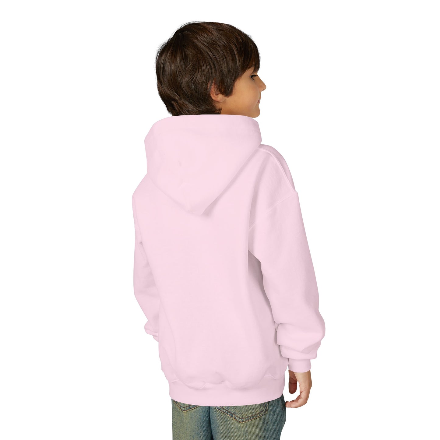 Youth Hoodie with Serene Mountain Lake Photo - Cozy Outdoor Nature Pullover
