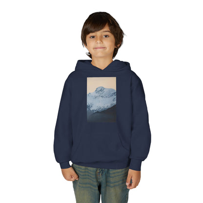 Mountain Mist Youth Hoodie – Snow Peak Graphic Pullover