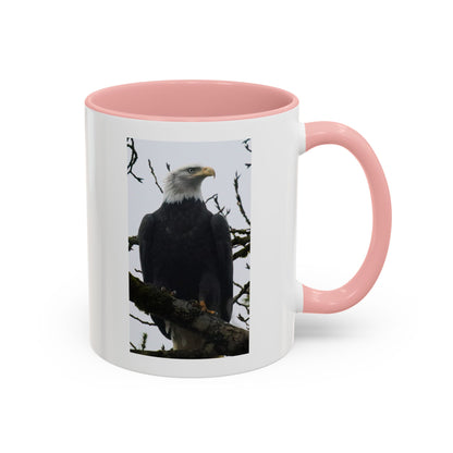 Bald Eagle Accent Coffee Mug – Patriotic Wildlife 11/15oz