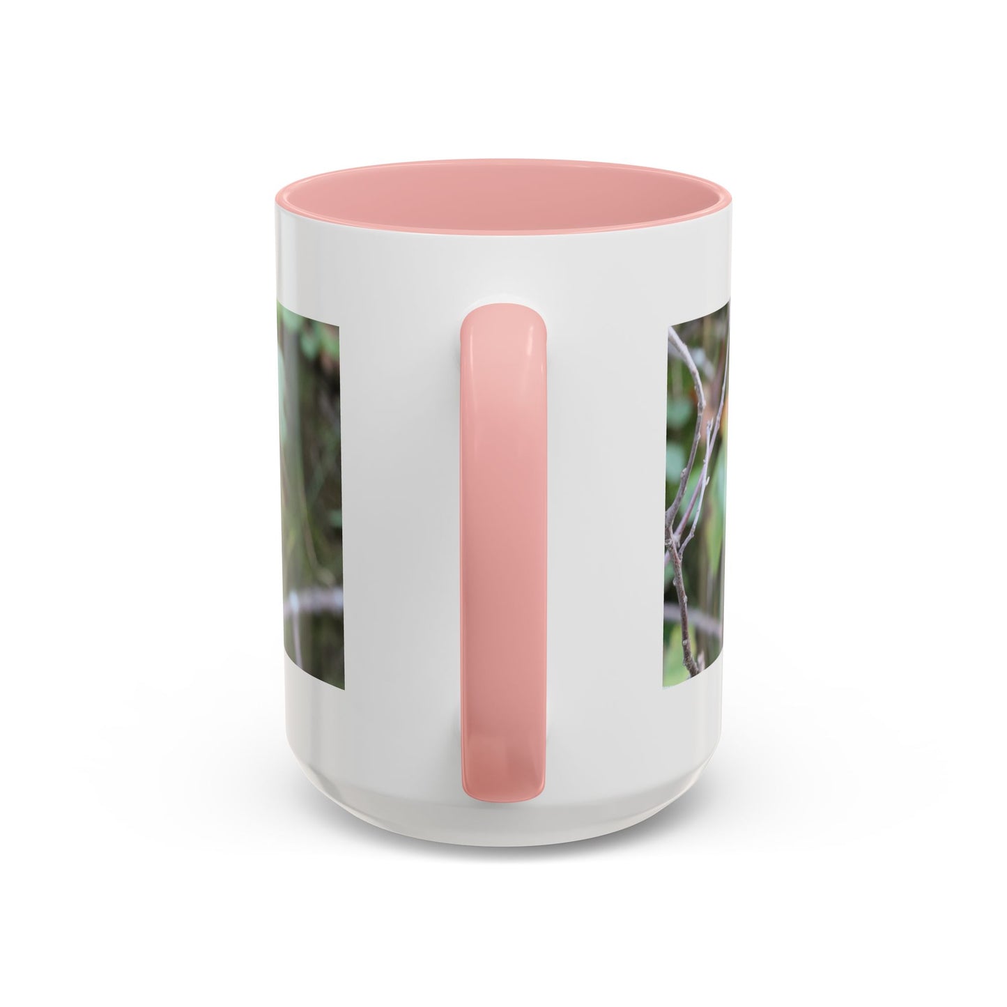 Cute Mink Photo Accent Mug – Wildlife Photography Coffee Cup (11/15 oz)