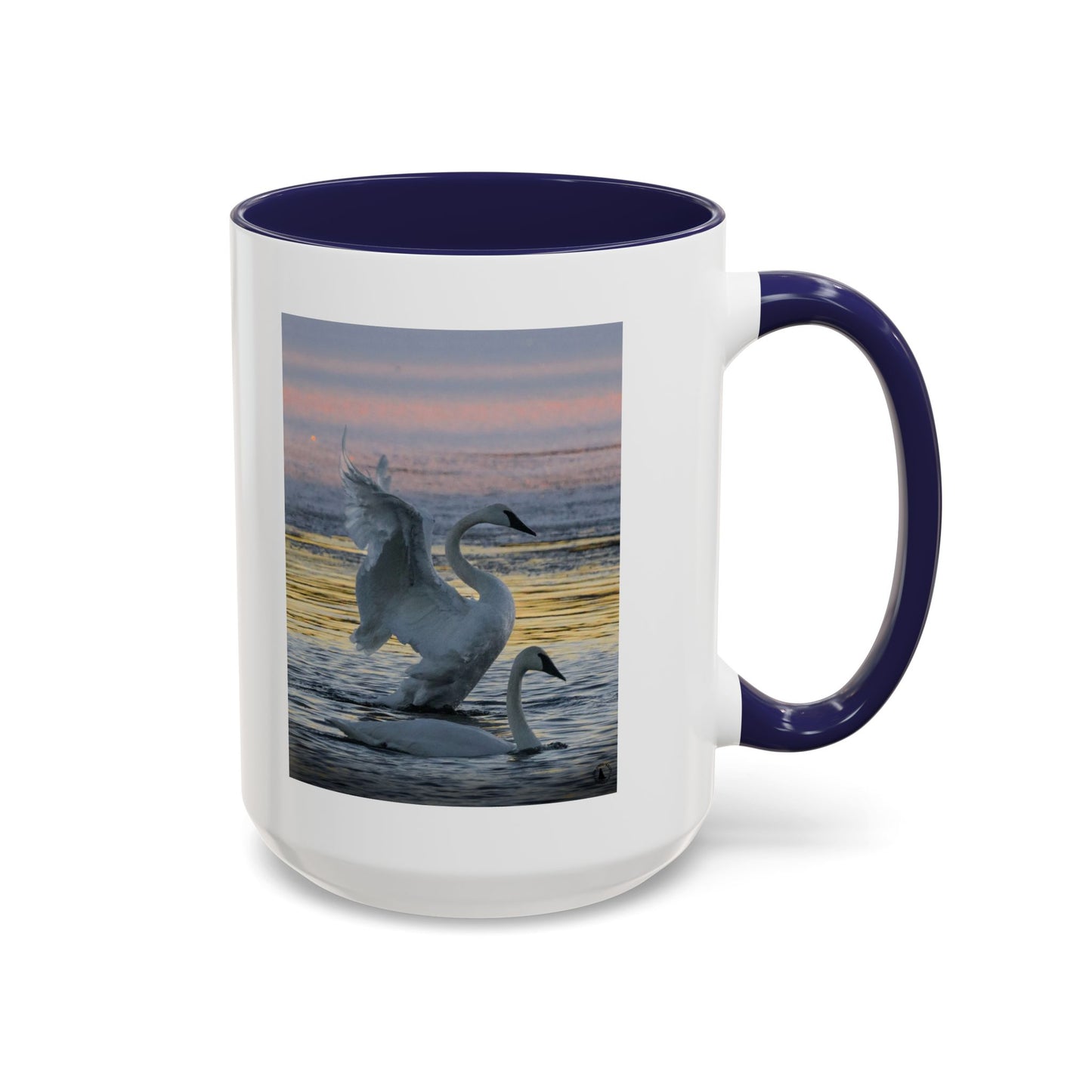 Swan Sunset Coffee Mug — Accent 11/15oz