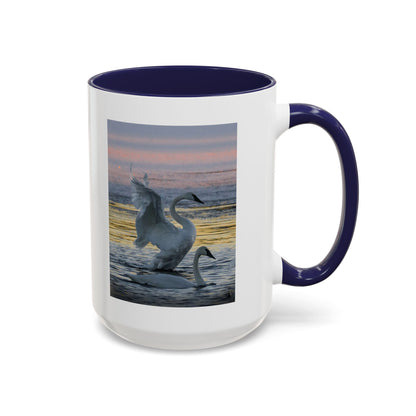 Swan Sunset Coffee Mug — Accent 11/15oz
