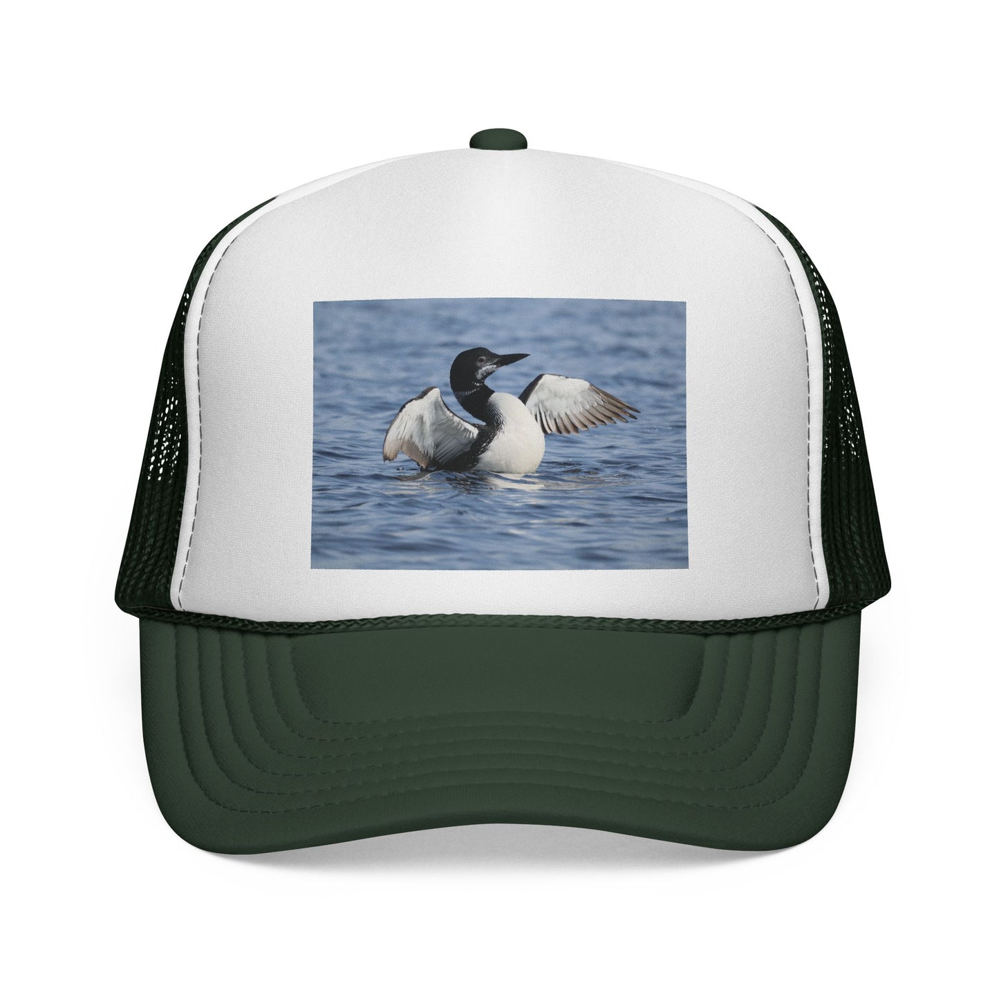 Common Loon Photo Trucker Hat