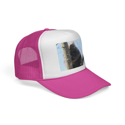 Porcupine Photo Trucker Cap - Cute Wildlife Hat for Nature Lovers