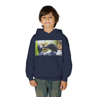 Youth Hoodie — Realistic Waterfowl Duck Photo Print
