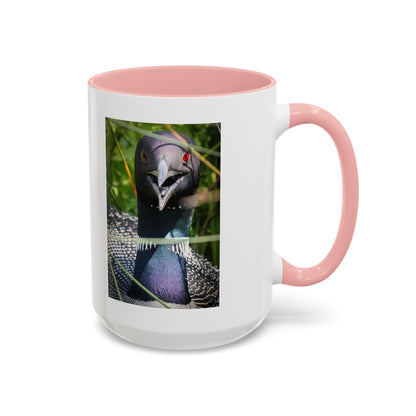 Common Loon Photo Accent Coffee Mug (11/15oz)