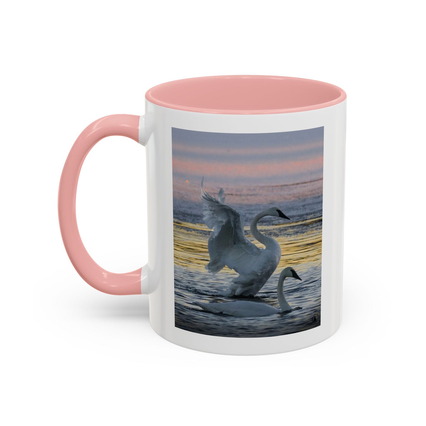 Swan Sunset Coffee Mug — Accent 11/15oz