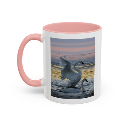 Swan Sunset Coffee Mug — Accent 11/15oz