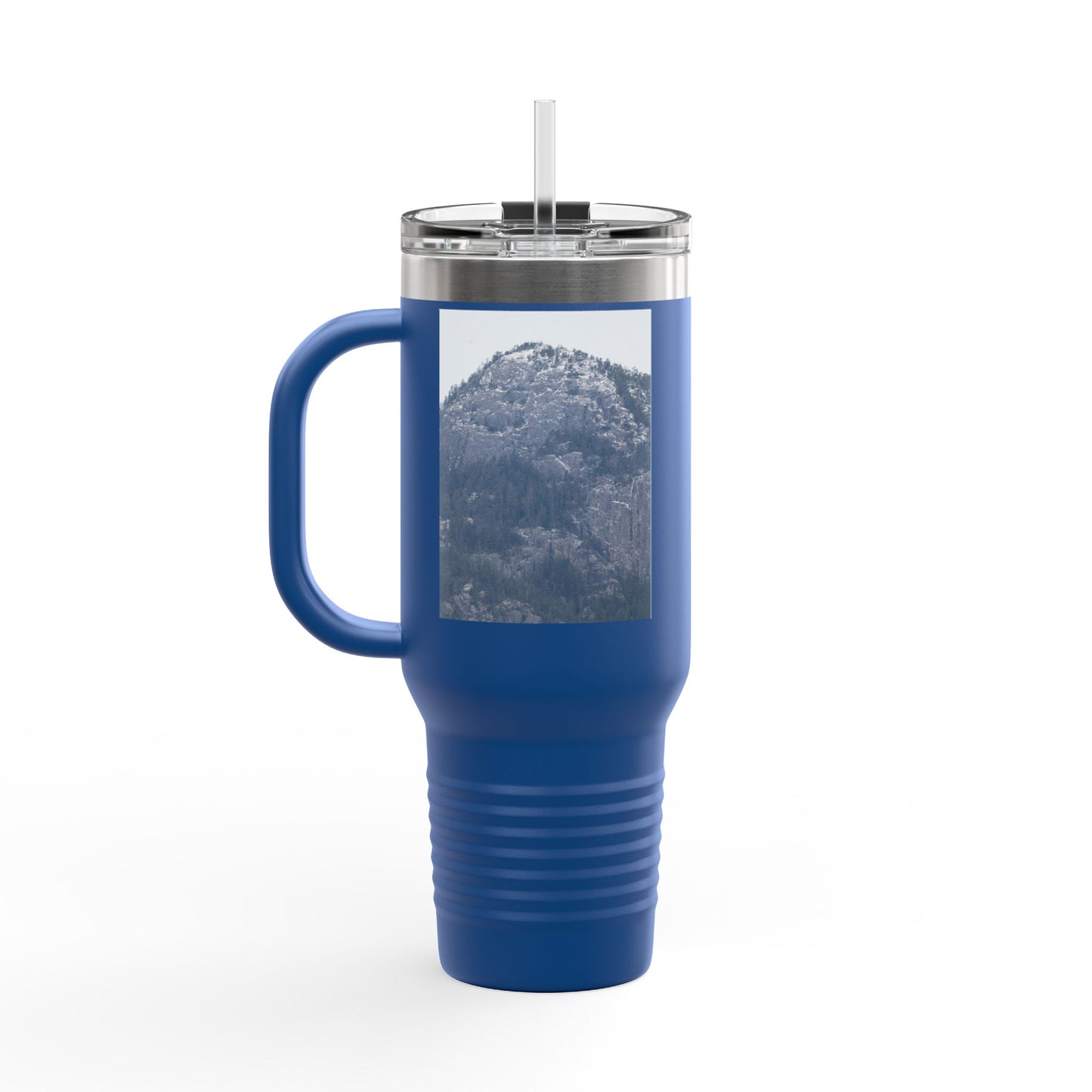 40oz Insulated Travel Mug – Mountain Photo Stainless Steel Tumbler