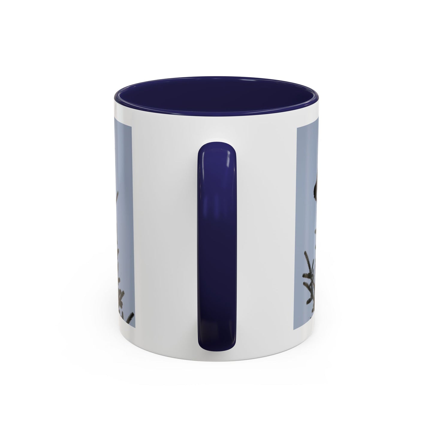 Songbird Silhouette Accent Coffee Mug — Black Interior 11/15oz