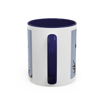 Songbird Silhouette Accent Coffee Mug — Black Interior 11/15oz
