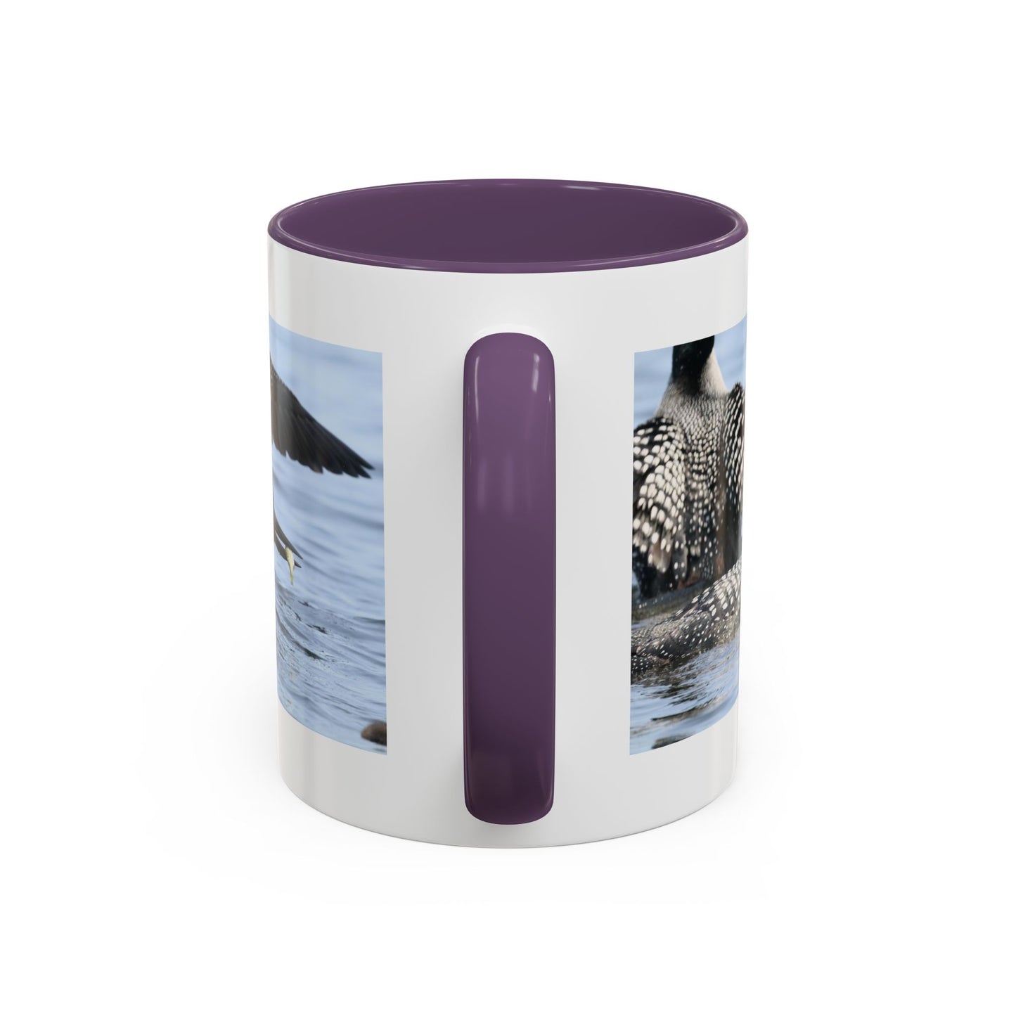 Common Loon Accent Coffee Mug – Wildlife Photography Bird Lover Gift (11/15oz)