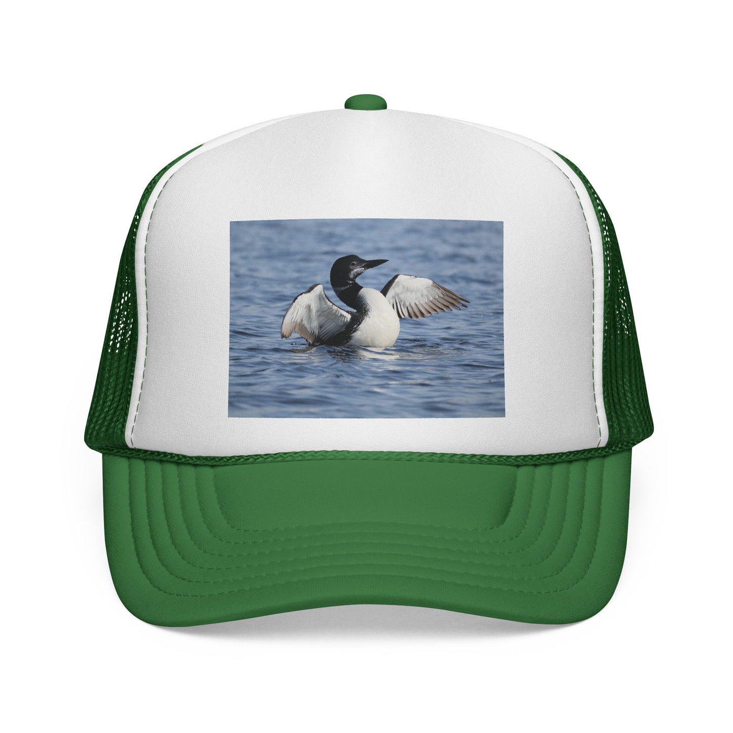 Common Loon Photo Trucker Hat