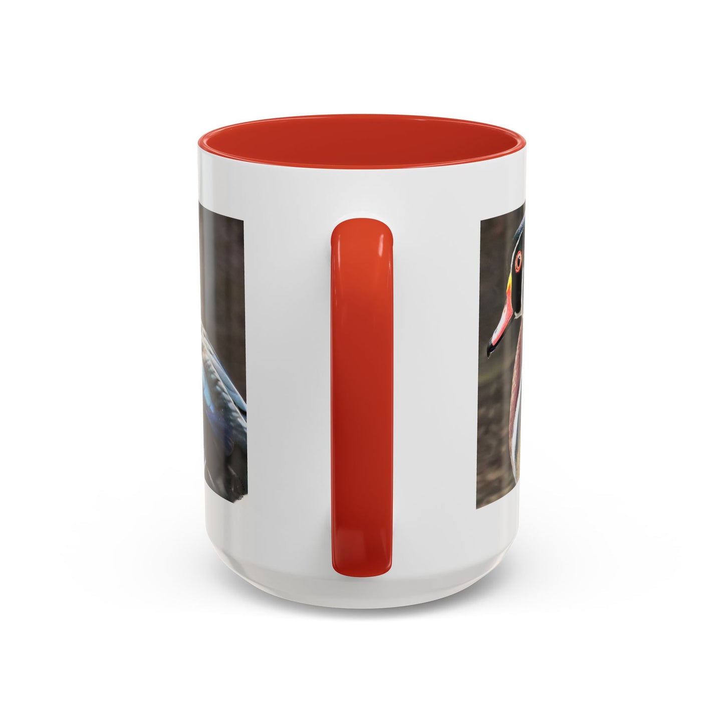 Wood Duck Accent Coffee Mug — Colorful Waterfowl Photo Mug (11/15 oz)