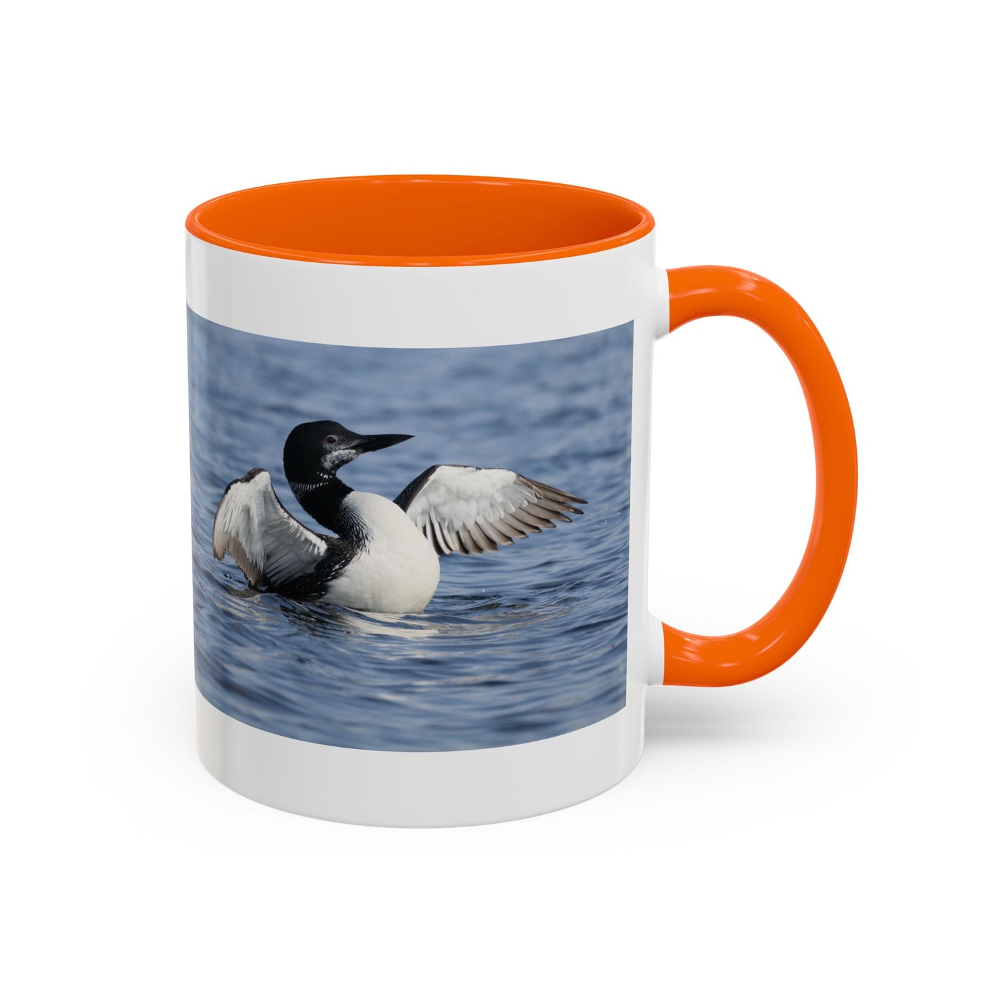 Loon Lake Accent Coffee Mug — Wildlife Photography Bird Mug (11/15oz)