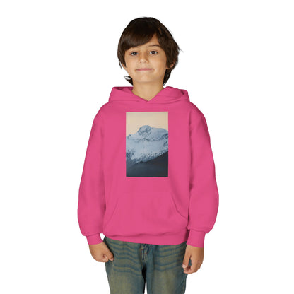 Mountain Mist Youth Hoodie – Snow Peak Graphic Pullover