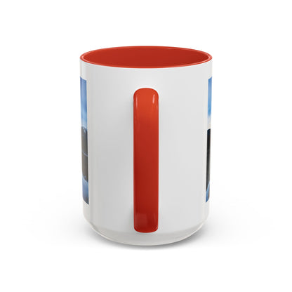 Mountain Lake Accent Coffee Mug — Scenic Wilderness Photo Travel Gift (11/15oz)