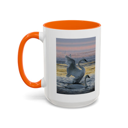 Swan Sunset Coffee Mug — Accent 11/15oz
