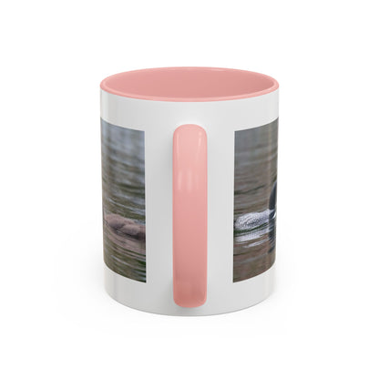 Bufflehead Duck Photo Accent Coffee Mug — Nature Lover Wildlife Gift (11/15oz)