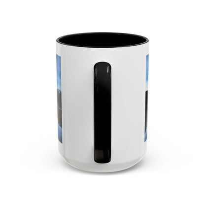 Mountain Lake Accent Coffee Mug — Scenic Wilderness Photo Travel Gift (11/15oz)