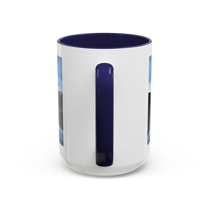 Mountain Lake Accent Coffee Mug — Scenic Wilderness Photo Travel Gift (11/15oz)
