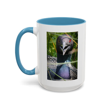 Common Loon Photo Accent Coffee Mug (11/15oz)