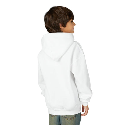 Youth Hoodie with Serene Lake Reflection Photo — Nature-Inspired Kids’ Pullover