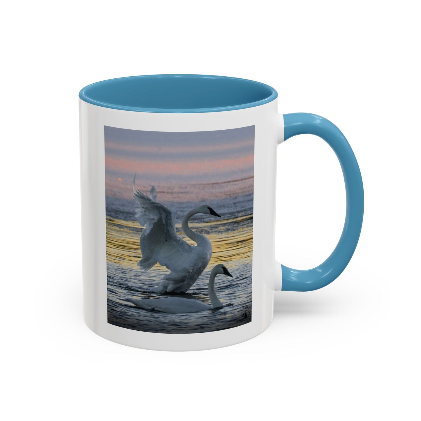 Swan Sunset Coffee Mug — Accent 11/15oz