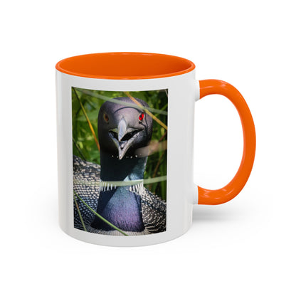 Common Loon Photo Accent Coffee Mug (11/15oz)