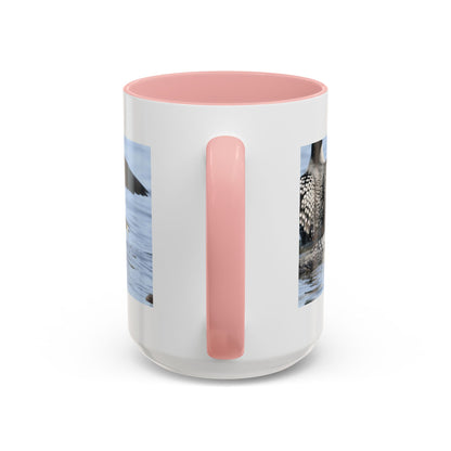 Common Loon Accent Coffee Mug – Wildlife Photography Bird Lover Gift (11/15oz)