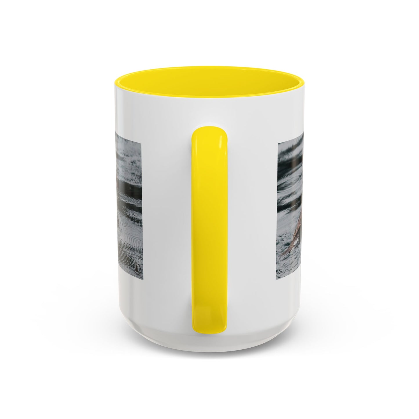 Goldeneye Duck Photo Accent Coffee Mug — Wildlife Nature Lover Gift (11/15 oz)