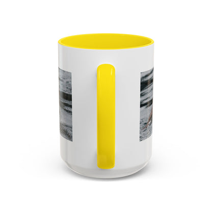 Goldeneye Duck Photo Accent Coffee Mug — Wildlife Nature Lover Gift (11/15 oz)