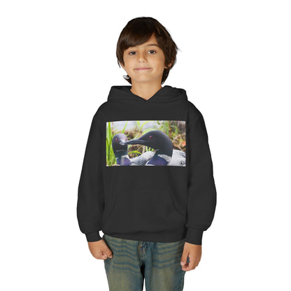 Youth Hoodie — Realistic Waterfowl Duck Photo Print