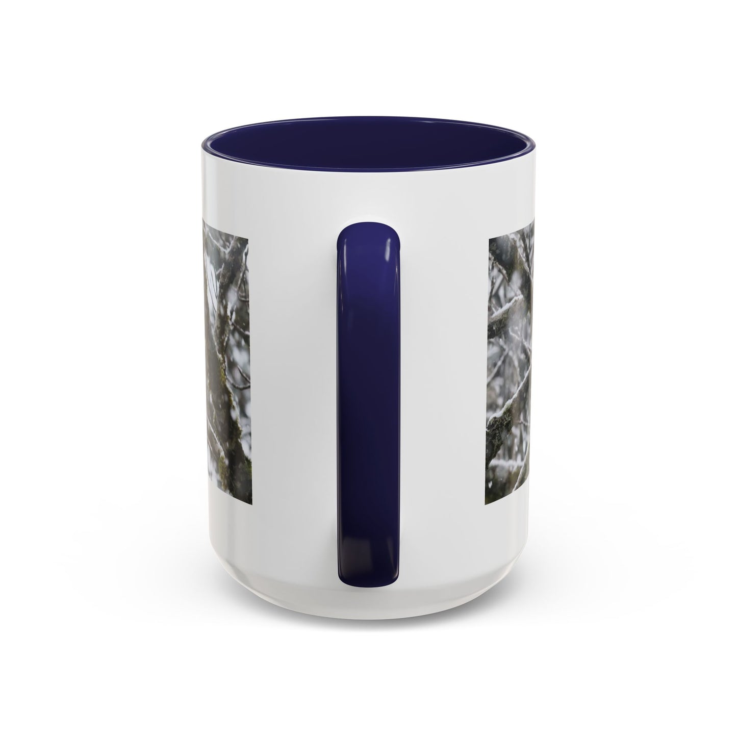 Bald Eagle Winter Photo Coffee Mug — 11/15oz Accent Mug